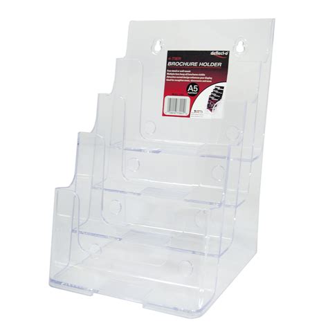 plastic holder for flyers